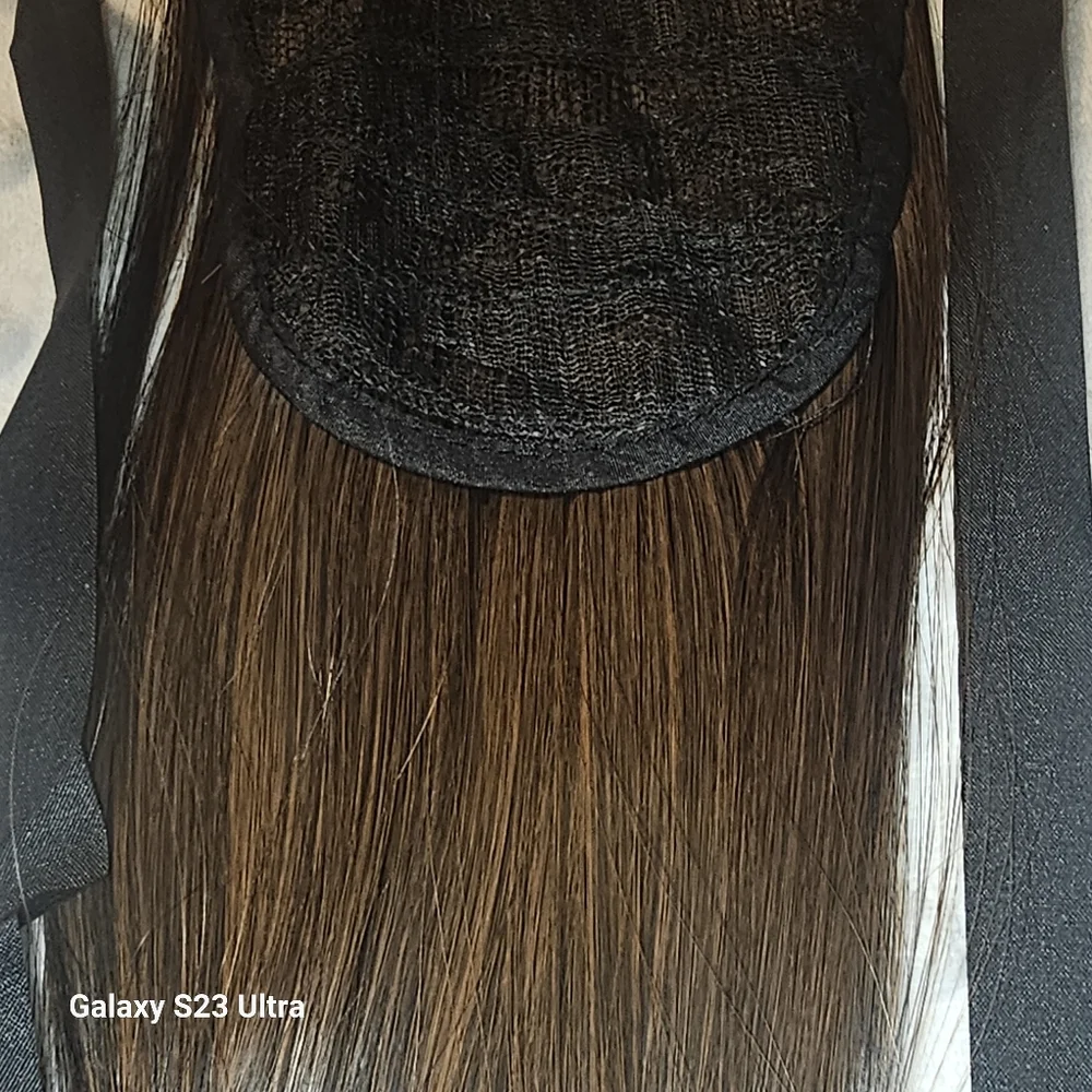 Synthetic Brown Hair Extension 23
